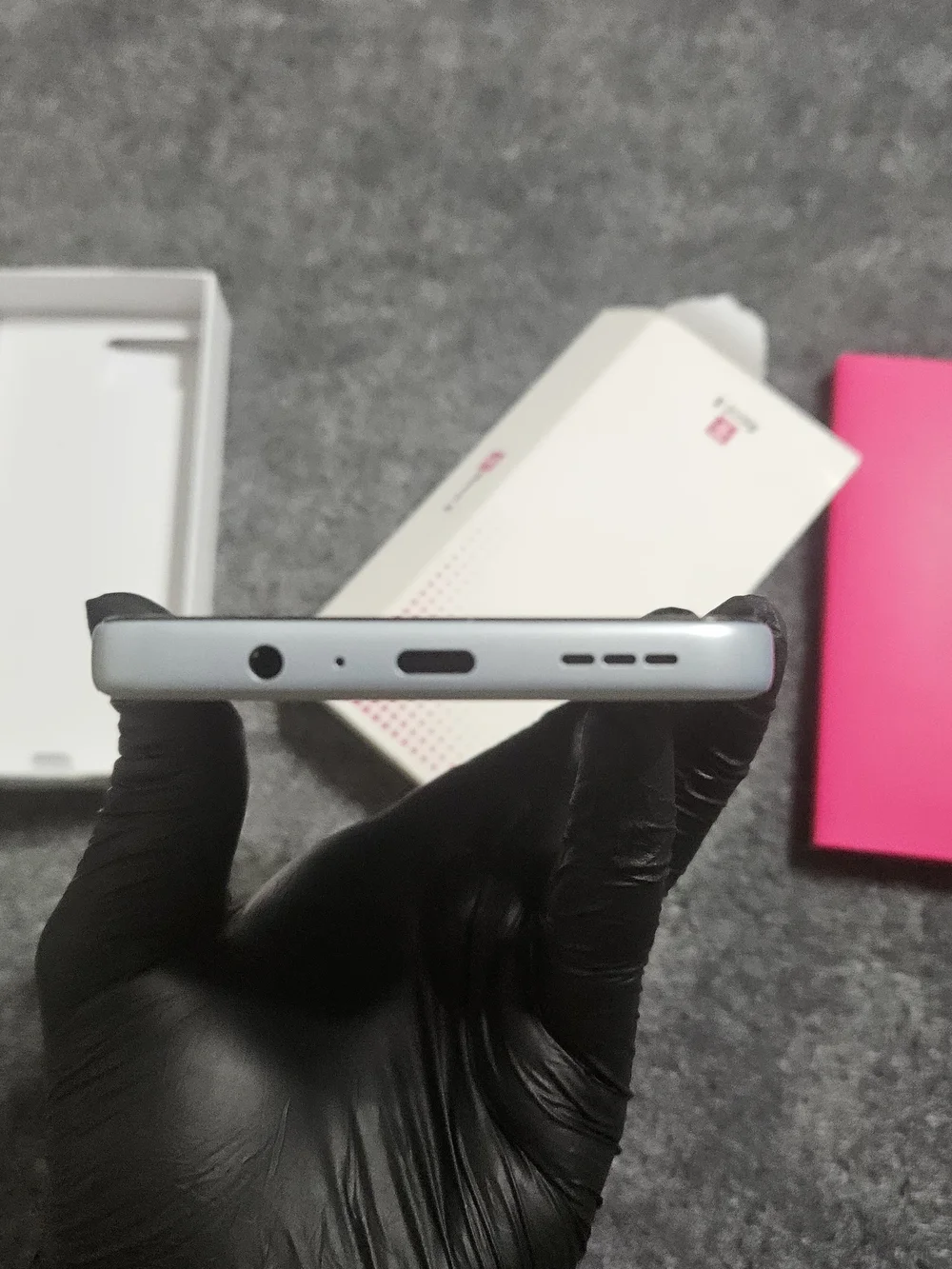 Pink USB-C Charging Cable - Brand Not Visible